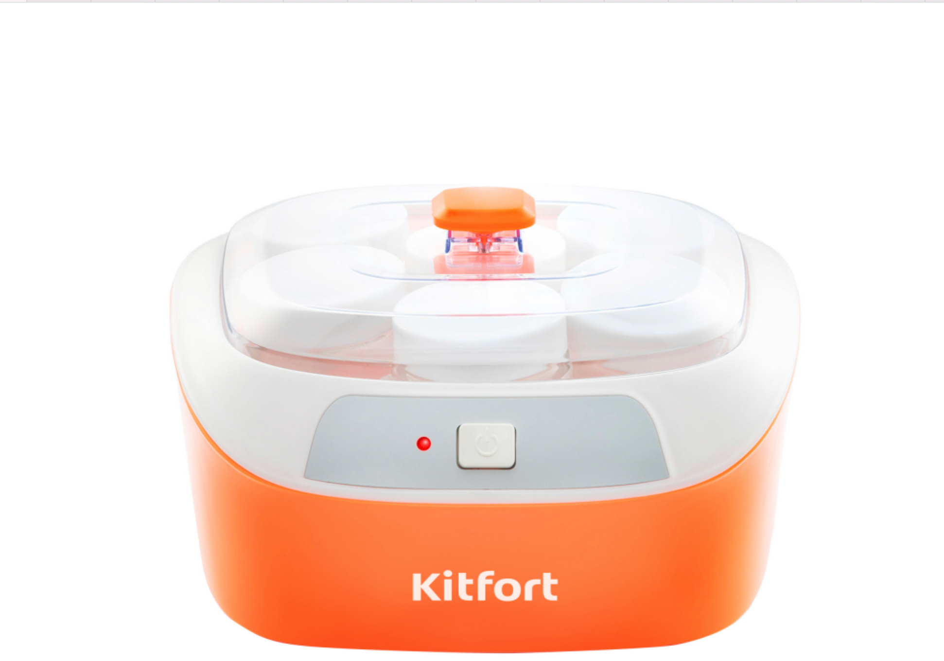 Йогуртница Kitfort КТ 6 емкостей индикатор работы