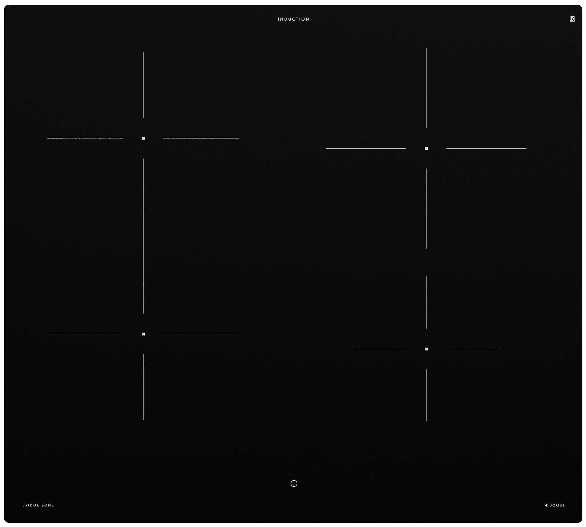BEJUBLAD бэюблад индукц варочн панель 58 см икеа 500 черный - фотография № 1