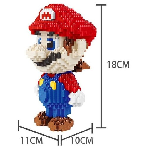 Конструктор 3D из миниблоков Balody LP Супер Марио 1350 элементов - BA200509