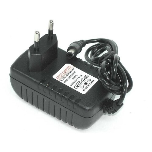 Блок питания (сетевой адаптер) 12V 2A 24W 5.5x2.5 (FB-1220) черный 24w 12v wp блок питания faraday