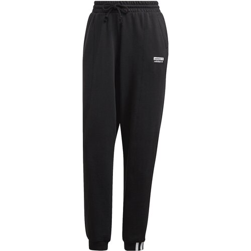 фото Брюки adidas originals, карманы, размер 30, черный