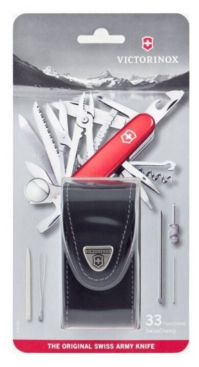 Victorinox 1.6795. LB1 Нож перочинный victorinox swisschamp (1.6795. lb1) 91мм 33функций красный блистер