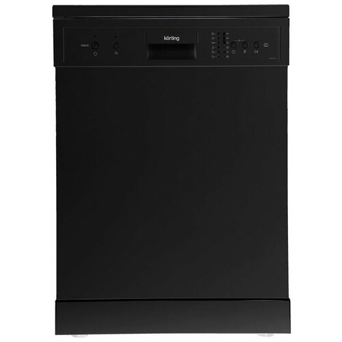 Посудомоечная машина Korting KDF 60240 N, полноразмерная, 59.8см, загрузка 14 комплектов, черный