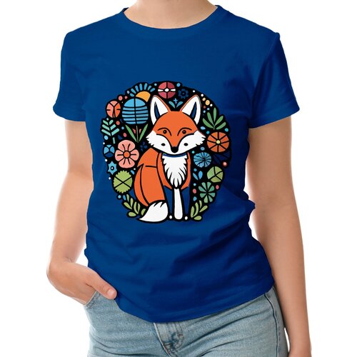 фото Футболка roly, размер l, синий