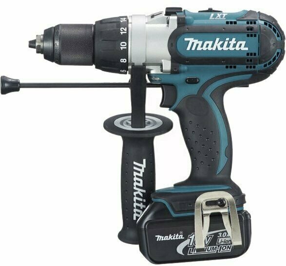 Аккумуляторная ударная дрель-шуруповерт Makita DHP451RFE