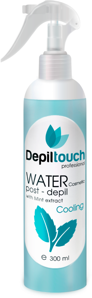 Вода косметическая охлаждающая с экстрактом мяты Depiltouch, 300 мл