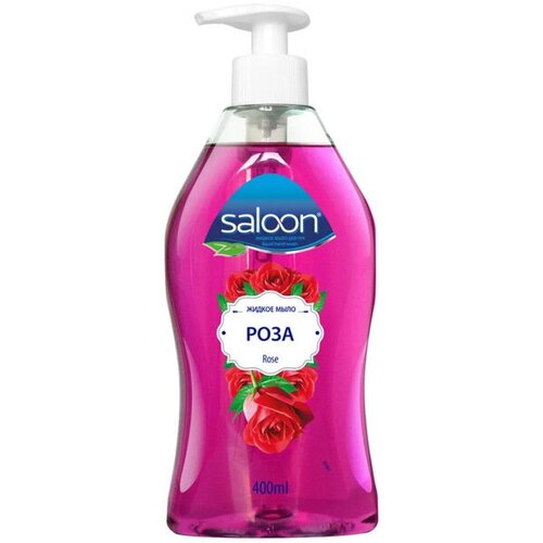 Мыло жидкое Saloon Роза 400мл combat multispray инсектицид 400 ml