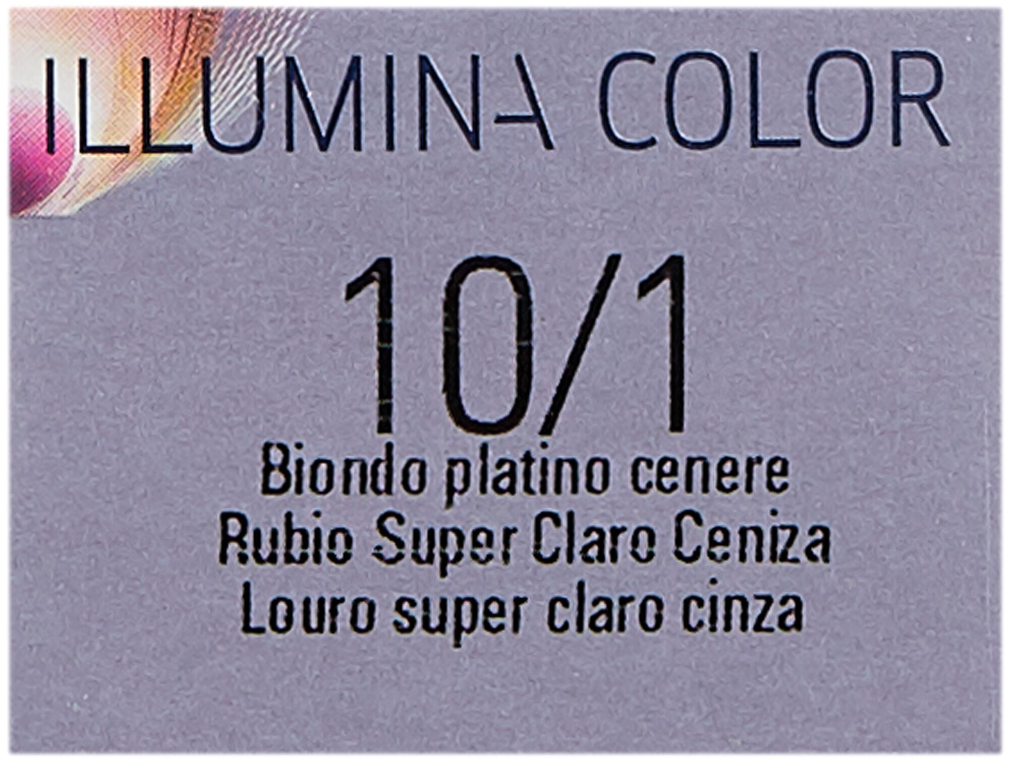 Wella Professionals Illumina Color стойкая крем-краска для волос, 10/1 яркий блонд пепельный, 60 мл