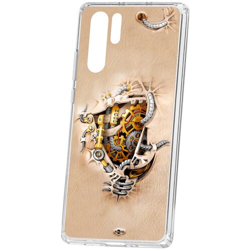 фото Чехол huawei p30 pro kruche print механизм кruче