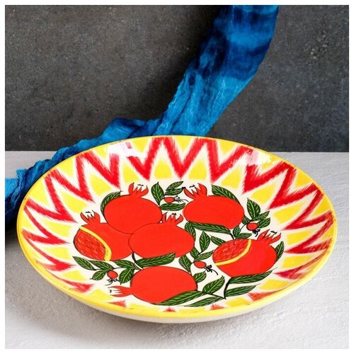 Ляган Гранат желтый 32 см 9047711 1706₽