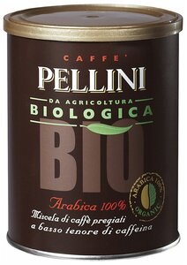 Pellini Bio Organic кофе молотый 250 г жб