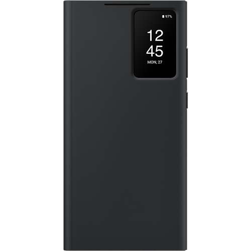 Чехол-книжка Samsung Smart View Wallet Case для Samsung Galaxy S23 Ultra (EF-ZS918CBEGRU), черный