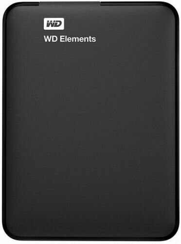 Внешний жесткий диск 2.5' Western Digital WDBU6Y0040BBK-WESN 4TB Elements Portable USB 3.0 черный