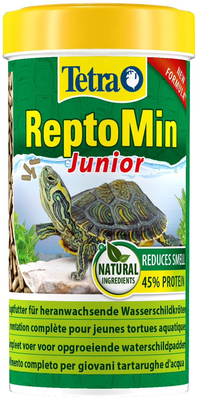 Корм Tetra ReptoMin Junior 250 мл, минипалочки для молодых водных черепах