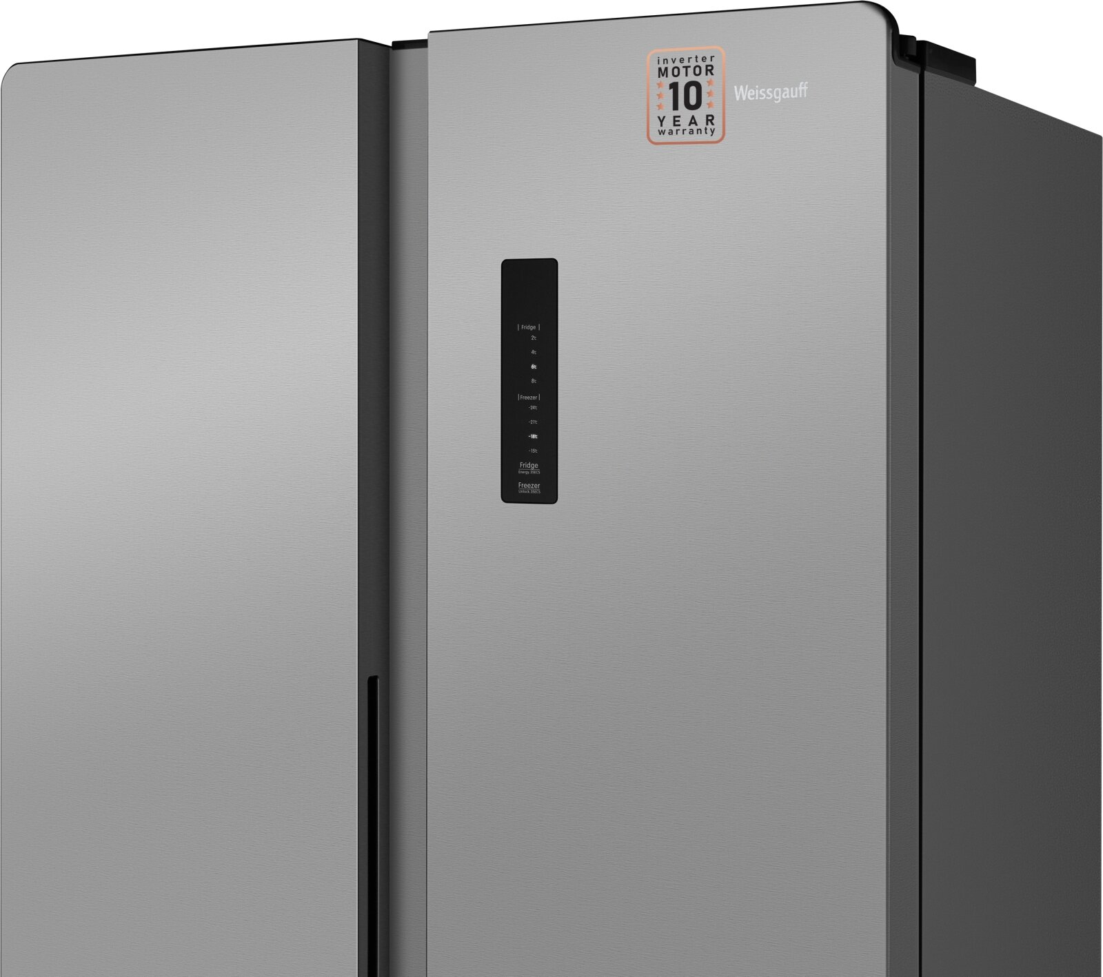 Холодильник side by side Weissgauff WSBS 600 X NoFrost Inverter - фотография № 3