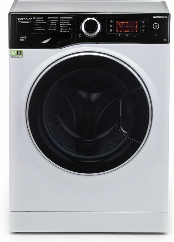 витринный Стиральная машина Hotpoint-Ariston BK RD 7239 K белый - фотография № 17