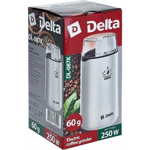 Кофемолка Delta DL-087 - 250 Вт, 60 грамм