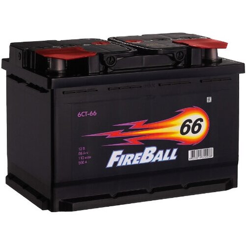 Автомобильный аккумулятор FIRE BALL 6СТ-66 (0) NR (арт. 566112020)