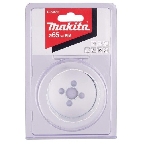 Коронка BI-M 65 мм Makita (D-24882) коронка bi m 65мм makita d 24882