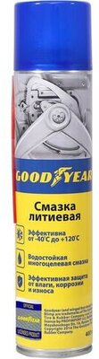 Смазка литиевая GY 400мл, аэрозоль GOODYEAR (GY000702)