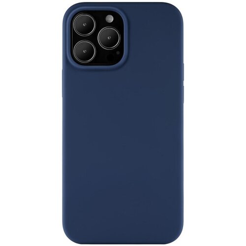 Чехол -крышка uBear MagCase для Apple iPhone 13ProMax, т/с, CS102DB67TH-I21M накладка силикон для iphone 13 pro max со шторкой для камеры темно синий