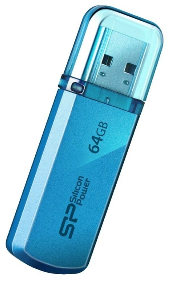 Флеш-диск Silicon Power Helios 101 32Gb blue