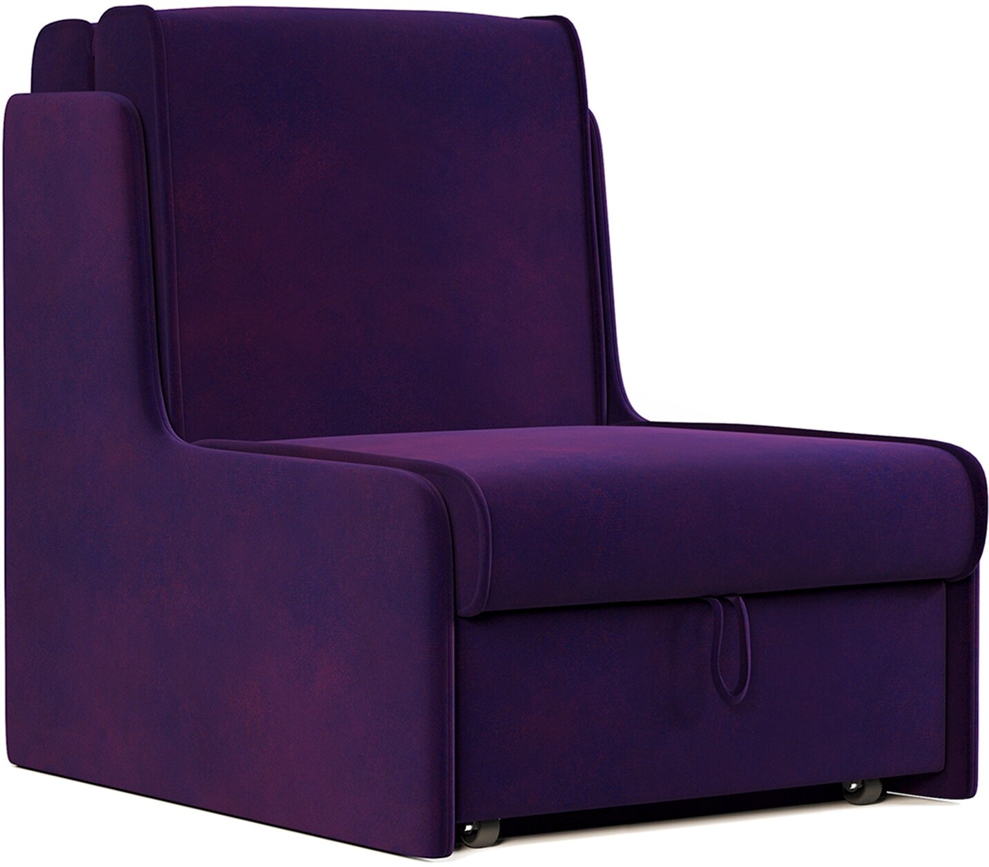 Кресло кровать Сицилия 90 велюр фиолетовый