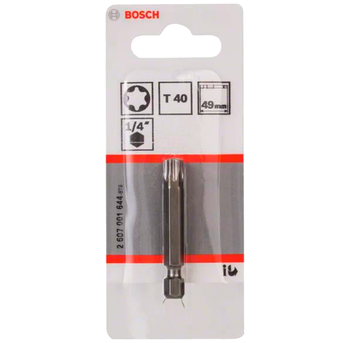 Бита BOSCH Extra Hard 49 мм T40 1шт