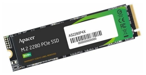 Жесткий диск SSD M.2 2280 1TB Apacer AS2280P4 Client (AP1TBAS2280P4X-1)