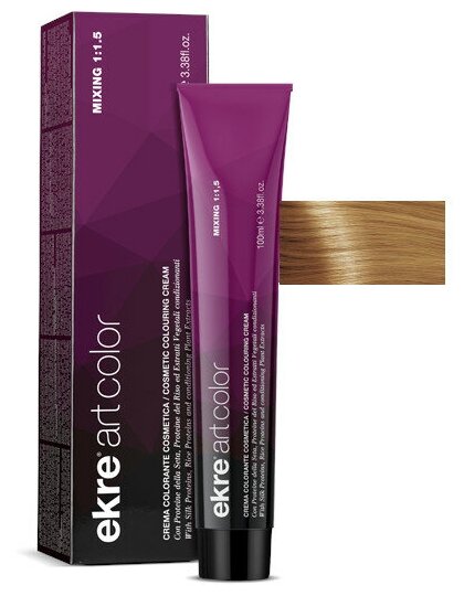 Краска для волос Artcolor Hair Colour Cream Ekre 8.33 Cветлый интенсивный золотистый Блондин, 100 мл