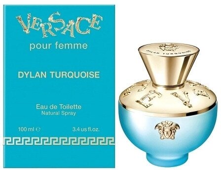Versace Dylan Turquoise Pour Femme туалетная вода 100 мл для женщин