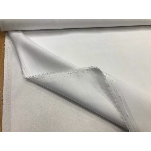 305 см. Широкая белая ткань для скатерти профессиональная водоотталкивающая от 1 метра