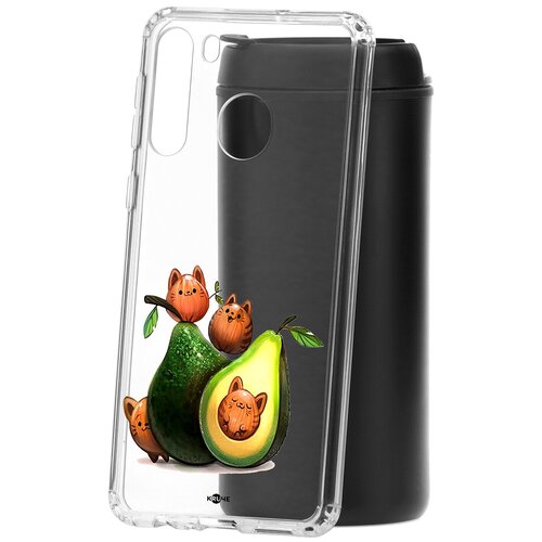 фото Чехол на самcунг а21 kruche print авокотики кruче