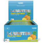 VPLab Nutrition L-Carnitine fitness bar ананас - изображение