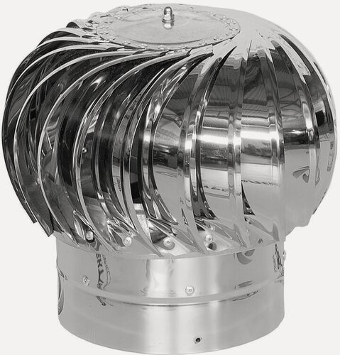 Изображение товара Турбодефлектор крышный ТД 355мм нержавеющая сталь