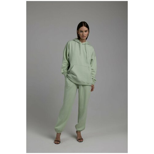 Толстовка ментолового оттенка INCITY, цвет светлый ментол, размер S