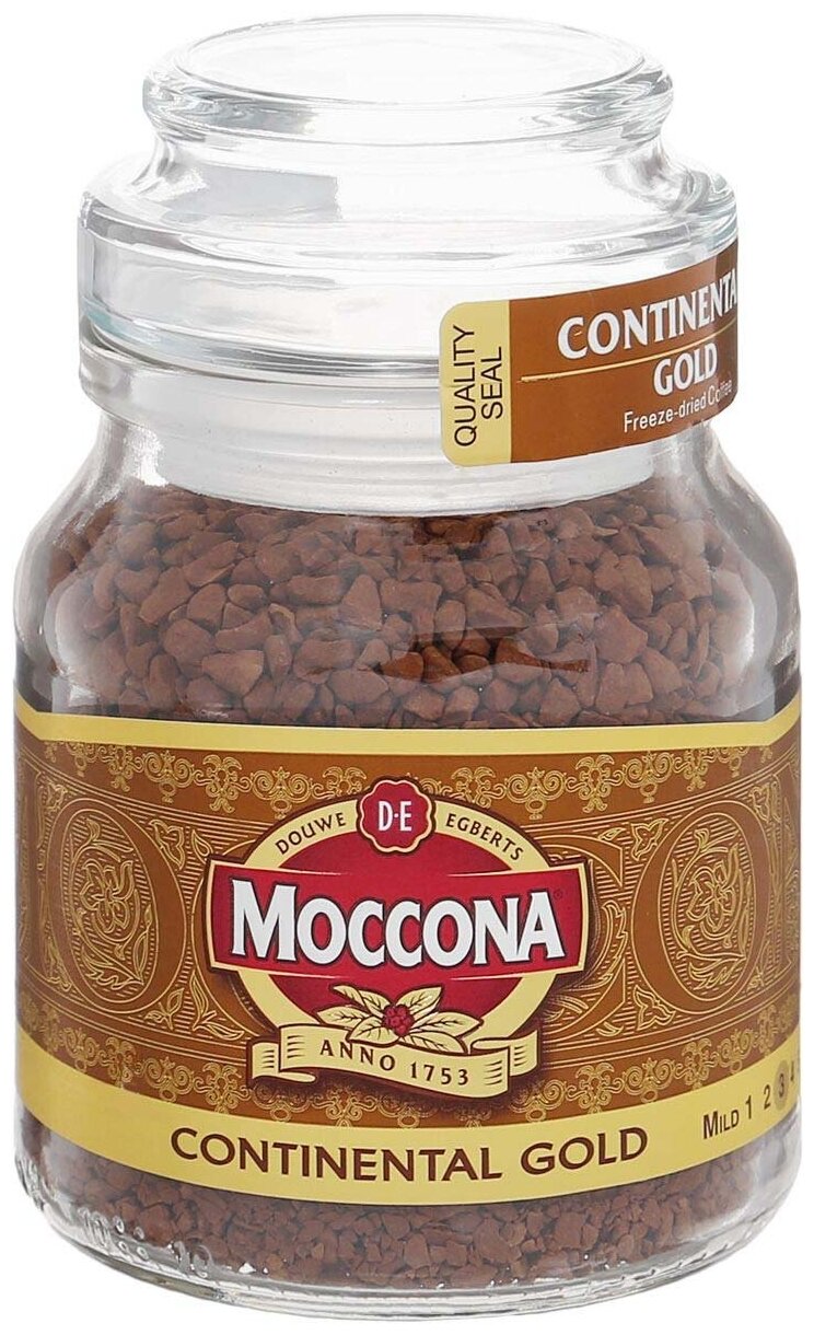 Кофе растворимый Moccona Continental Gold (Моккона), 47,5 г/ Кофе Маккона/ Макона - фотография № 1