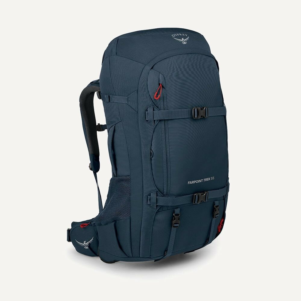 OSPREY Рюкзак Farpoint Trek Pack 55 muted space blue, 55 л