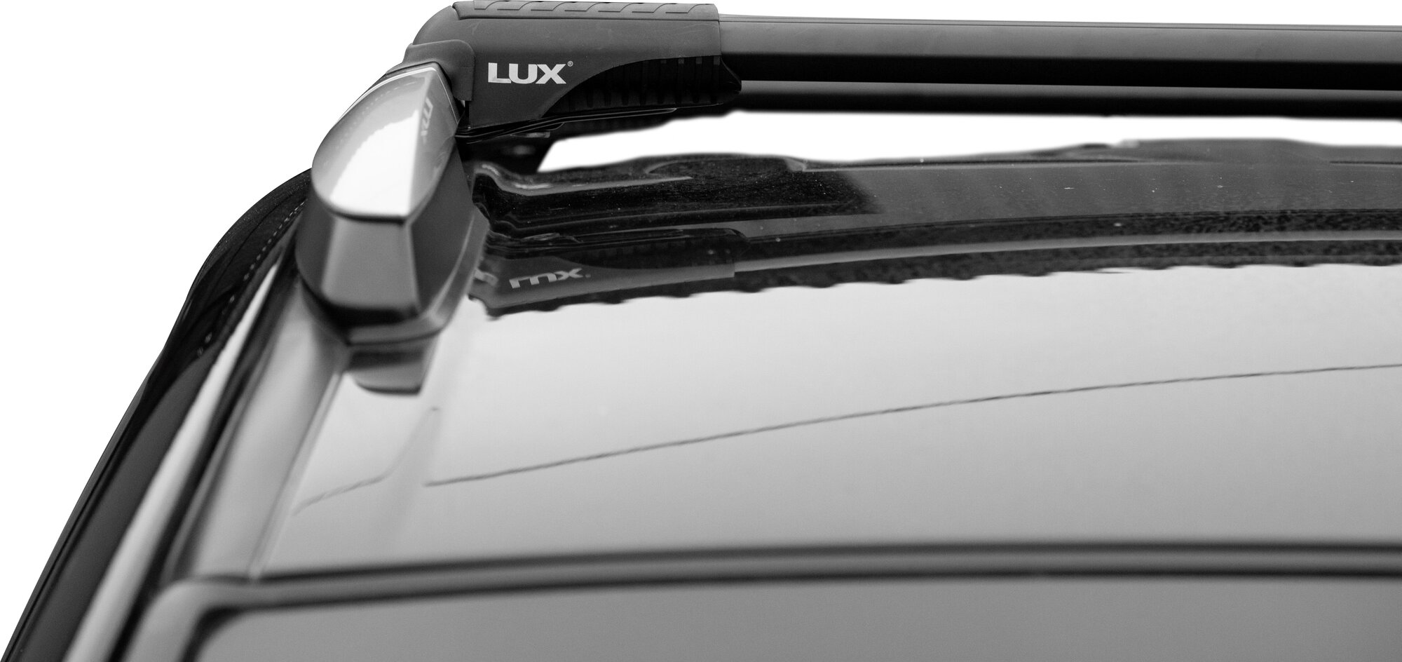 Багажная система Lux Хантер L54-R для автомобилей с рейлингами серебро LUX 791323 | цена за 1 шт