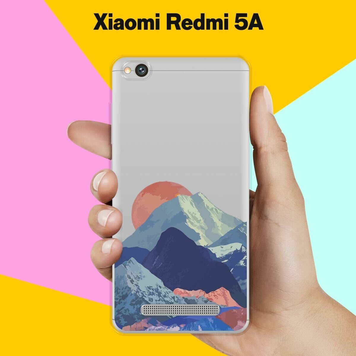 Силиконовый чехол на Xiaomi Redmi 5A Горы / для Сяоми Редми 5А