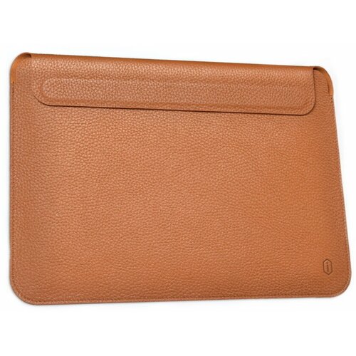 Чехол WiWU Genuine Leather Laptop Sleeve для MacBook Pro 16inch Brown