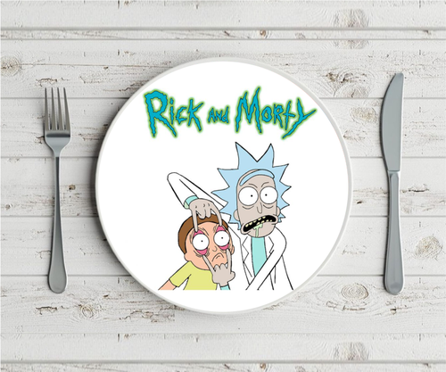 Тарелка Рик и Морти , Rick and Morty № 6