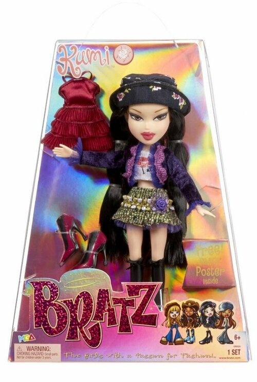 Bratz Kumi 2 series 20 years 584674 Кукла Братц Куми 2 серия 20 лет