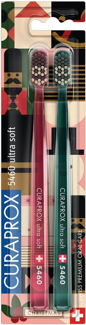 фото Набор зубных щеток "ultrasoft", d 0,10 мм (2 шт.) Duo Christmas 2023