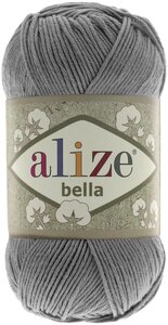 Фото Пряжа Alize Bella 100 (Ализе Белла 100) - розовый (32), 100 г / 360 м (100% хлопок) - 2 шт