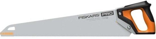 Ножовка Fiskars по дереву PowerTooth 550мм 7 зубьев на дюйм 1062916