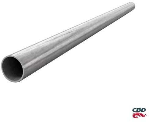 Труба глушителя прямая 55х1000 мм, алюминизированная сталь Cbd TRAL551000