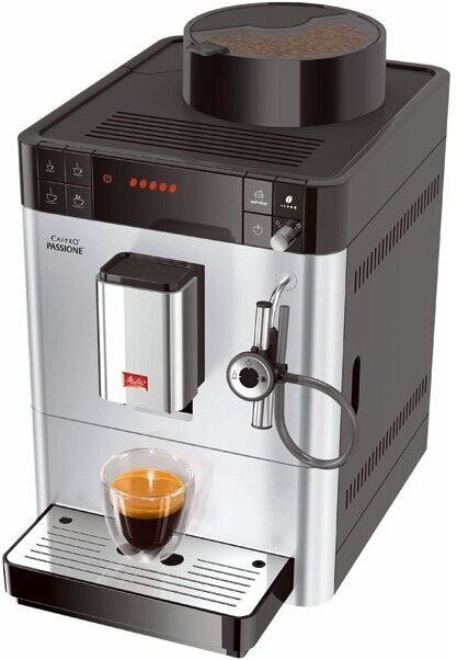 Кофемашина Melitta Caffeo Passione Silver F 530-101 — купить в интернет-магазине по низкой цене на Яндекс Маркете