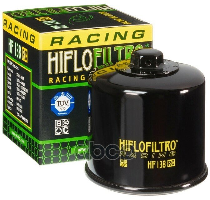 Фильтр Масляный Hiflofiltro Hf138rc Улучшенный Hiflo filtro арт. HF138RC