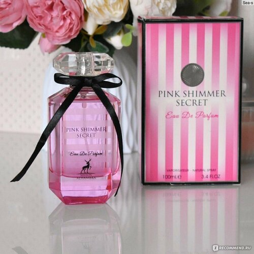 Maison Alhambra Парфюмерная вода женская PINK SHIMMER SECRET, 100 мл pink shimmer secret perfume 100ml edp